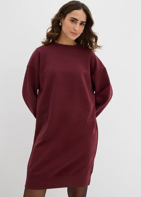 Oversized sweatshirtkjole, bonprix