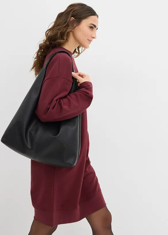 Oversized sweatshirtkjole, bonprix