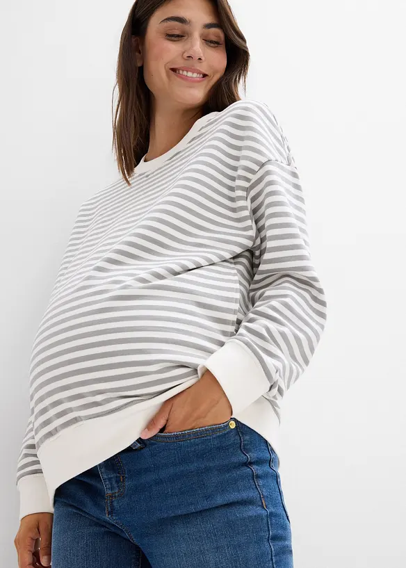 2-i-1-mammajeans, Straight, for svangerskapet og tiden etterpå, bonprix