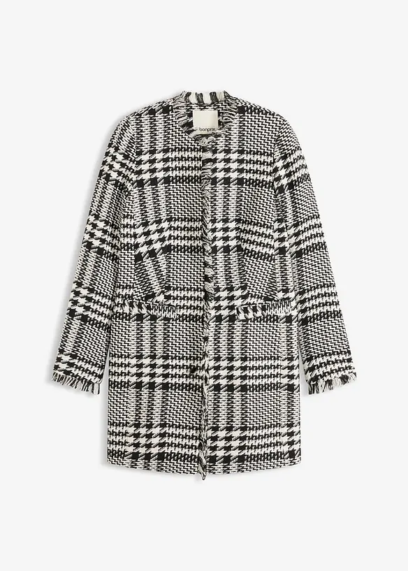 Lang blazer i boucl&eacute;, bonprix