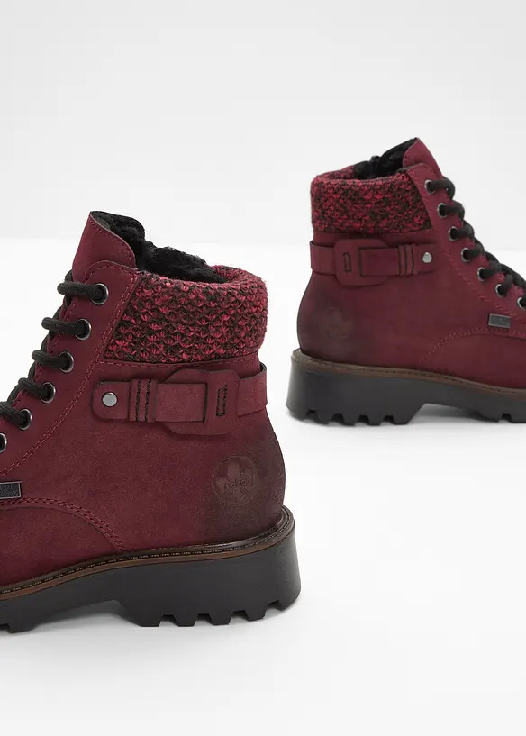 Snøreboots fra Rieker med Tex-membran, Rieker