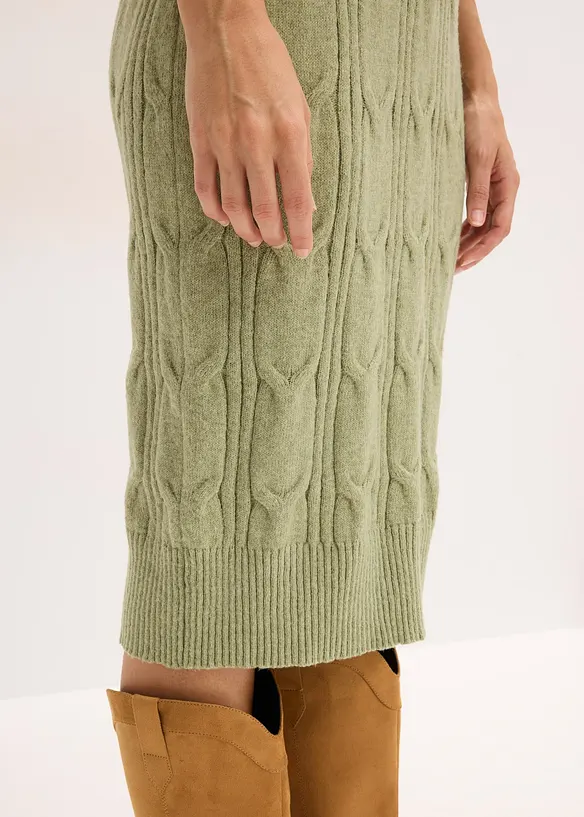 Strikket kjole, bonprix