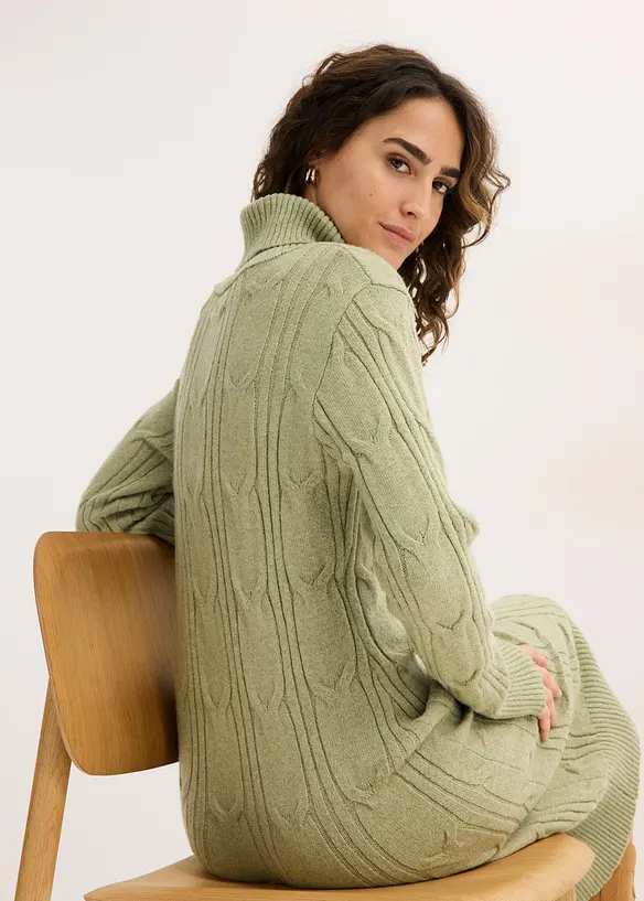 Strikket kjole, bonprix