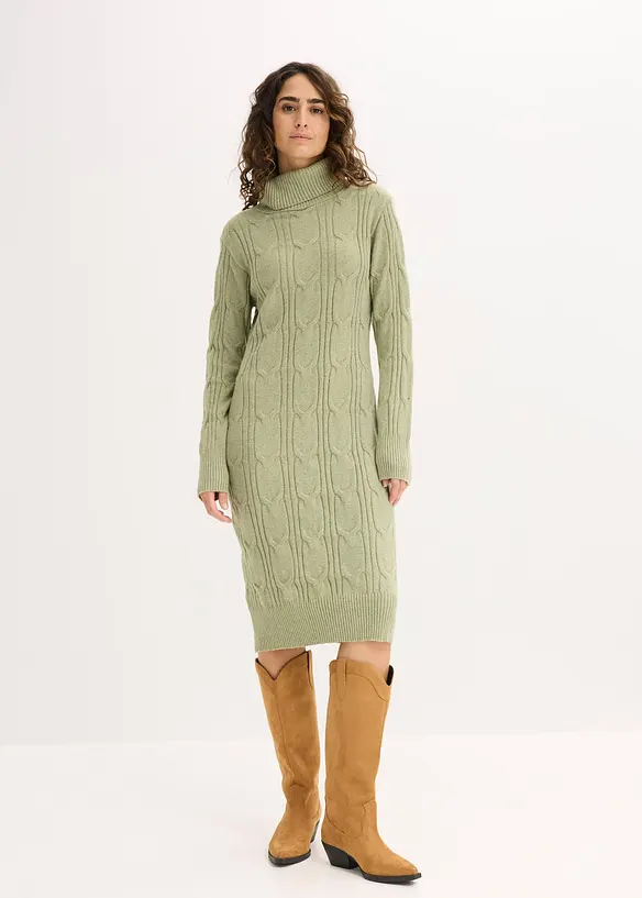 Strikket kjole, bonprix