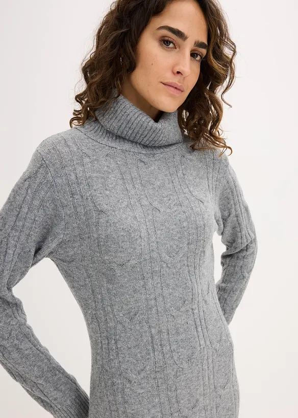 Strikket kjole, bonprix