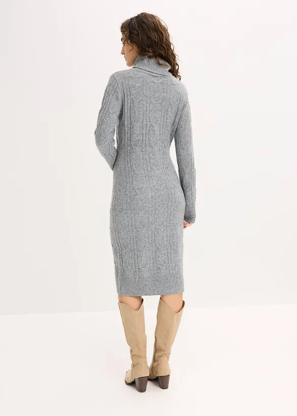 Strikket kjole, bonprix