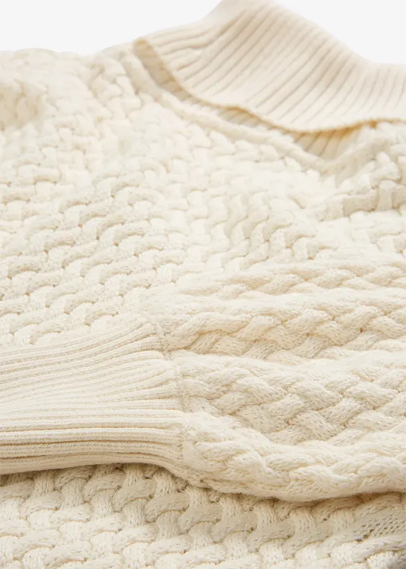 Pologenser med merinoull, bonprix