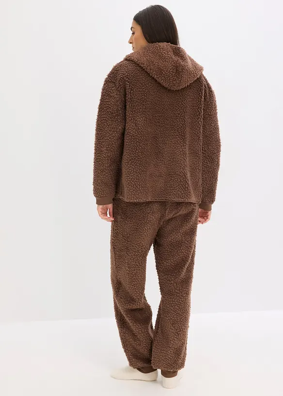 Loungewear-kosedress i pil&eacute;, bonprix