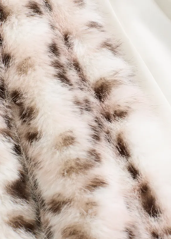 Jakke i fuskepels, bonprix