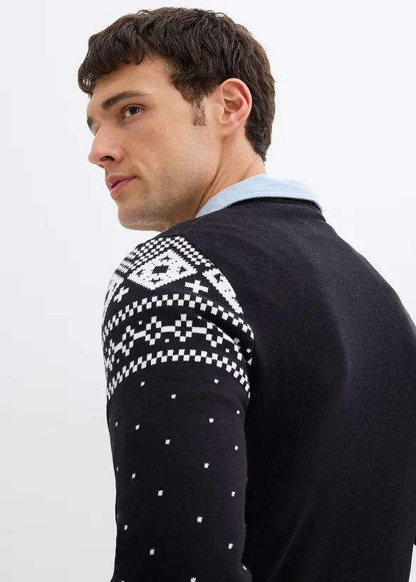 Julegenser med bomull, bonprix