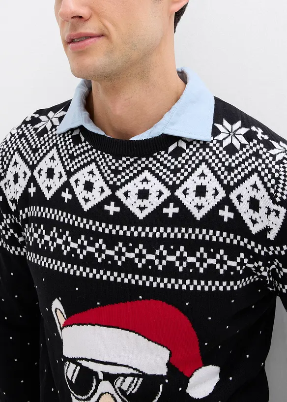 Julegenser med bomull, bonprix