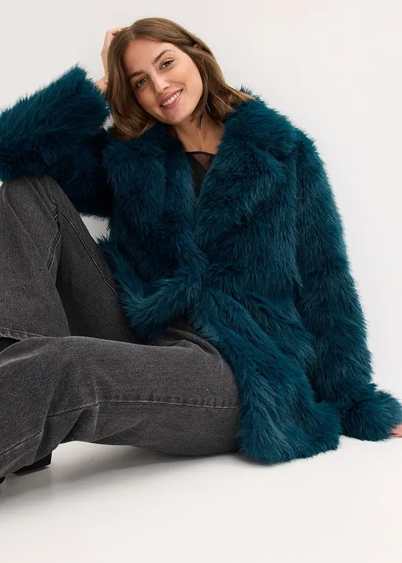 Fuskepelsjakke, bonprix