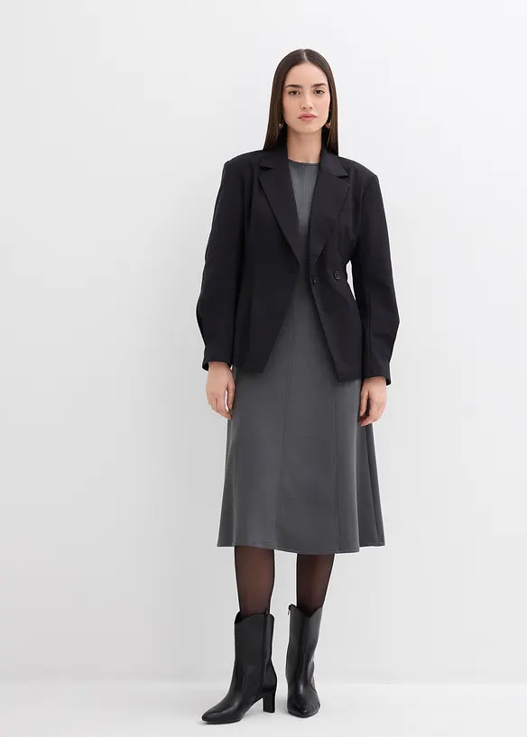 Jerseykjole i lett viskosemiks, bonprix