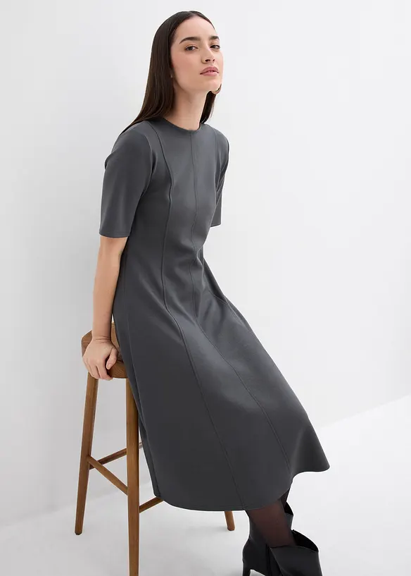 Jerseykjole i lett viskosemiks, bonprix