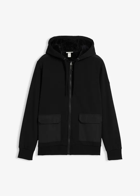 Hettejakke med pilefôr, bonprix