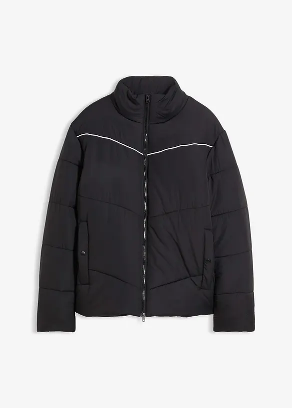 Vattert boblejakke, bonprix