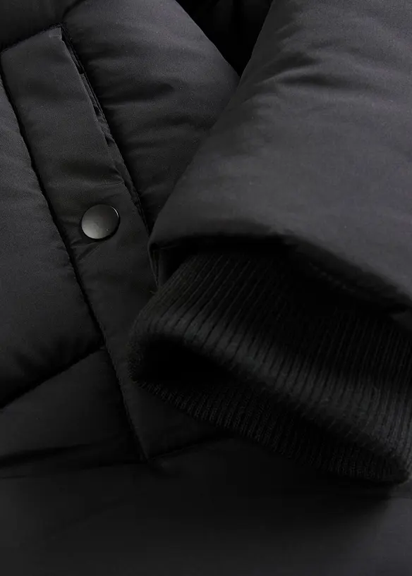 Vattert boblejakke, bonprix