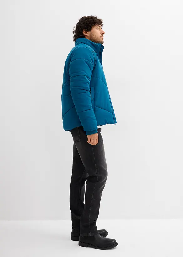 Vattert boblejakke, bonprix