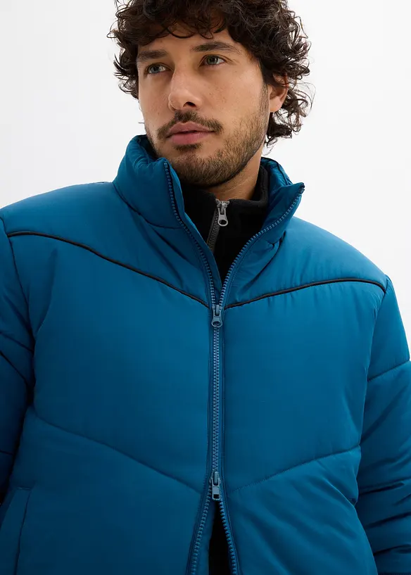 Vattert boblejakke, bonprix