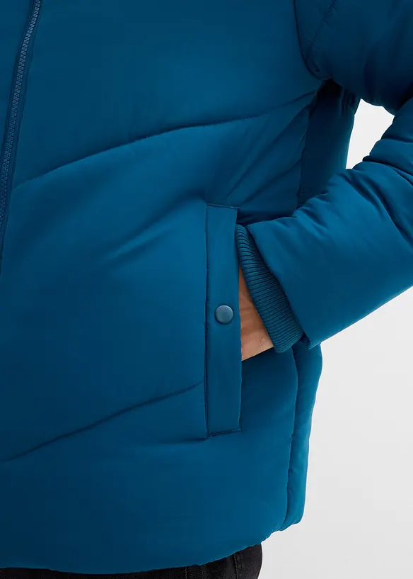 Vattert boblejakke, bonprix