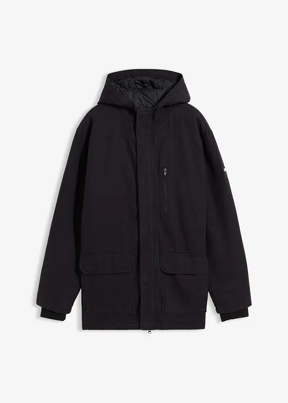 Vinterjakke i slitesterk kanvas, bonprix