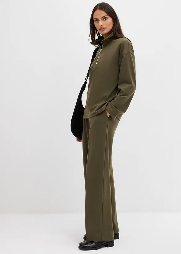 Troyer-genser av viskosemiks, bonprix