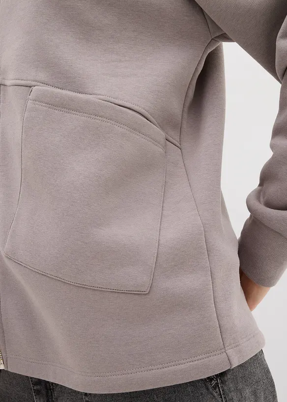 Oversized sweatjakke, bonprix