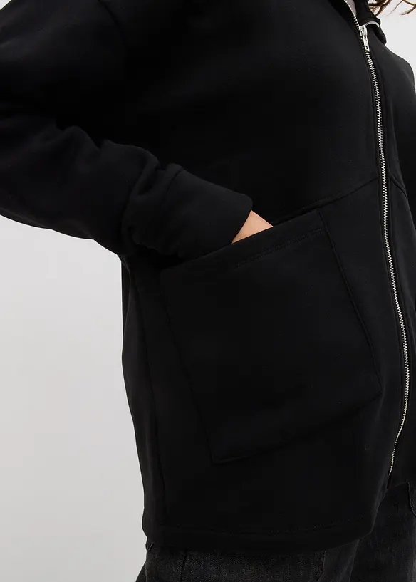 Oversized sweatjakke, bonprix