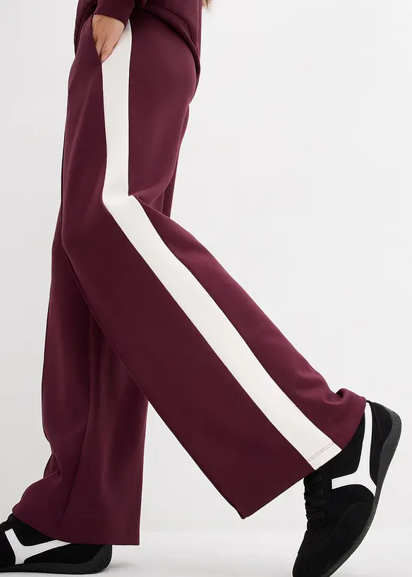 Joggebukse i interlockmateriale, bonprix