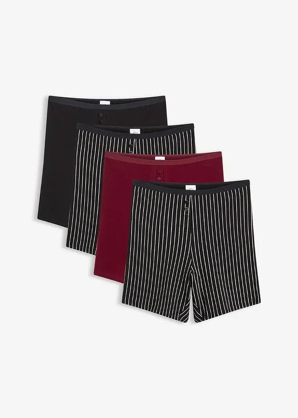 Dameboxer med lange ben (4-pack), bonprix