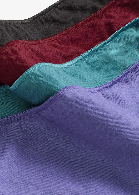 Truse med økologisk bomull (4-pack), bonprix