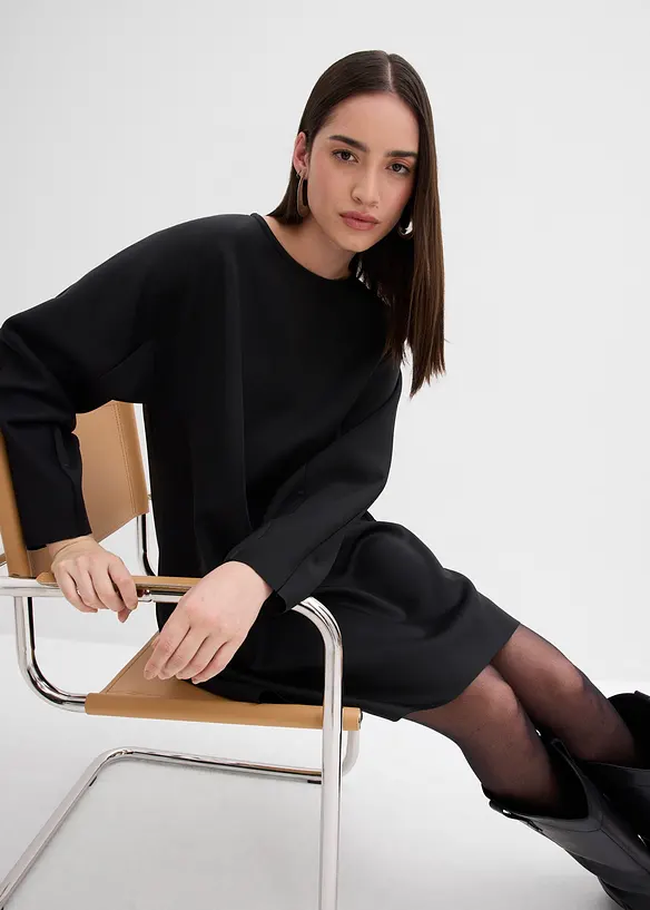 Jerseykjole i scubamateriale, bonprix