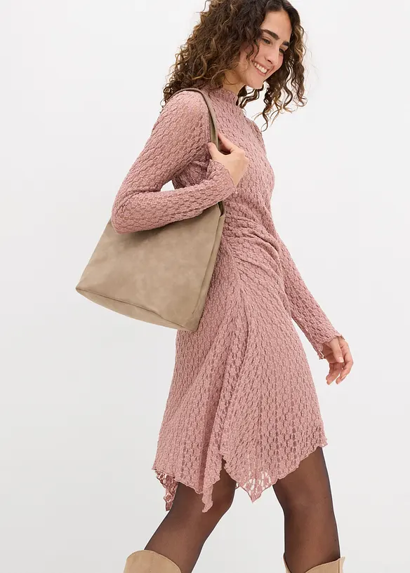 Blondekjole med snipper i falden, bonprix