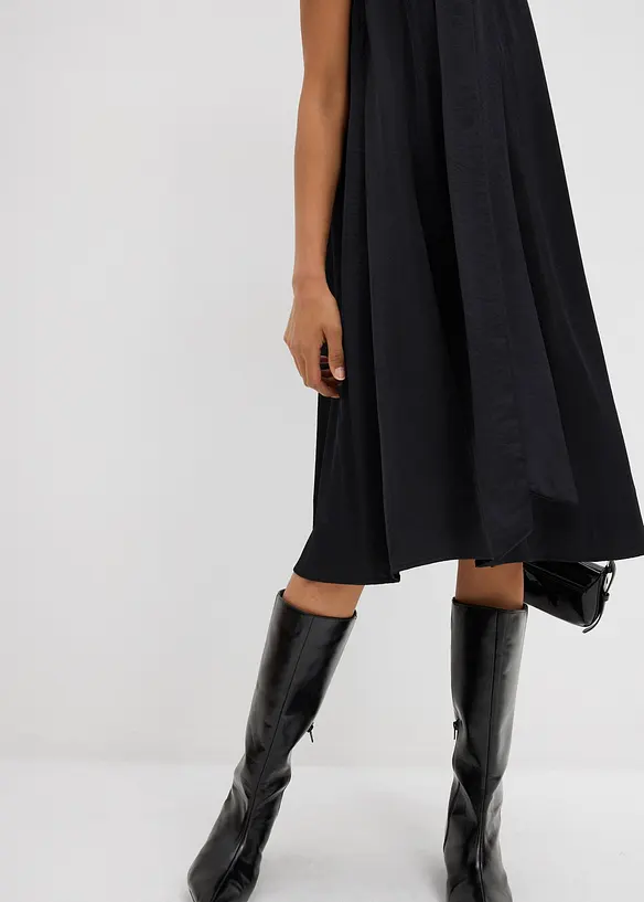 Sateng-minikjole i viskosemiks, bonprix