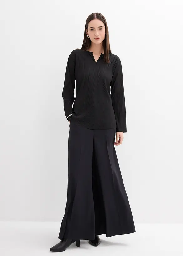 Plissert topp, bonprix