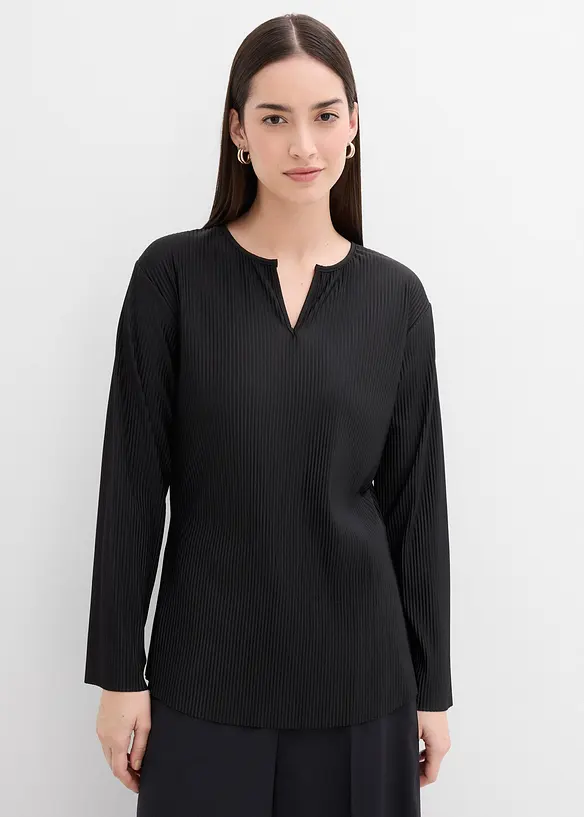 Plissert topp, bonprix