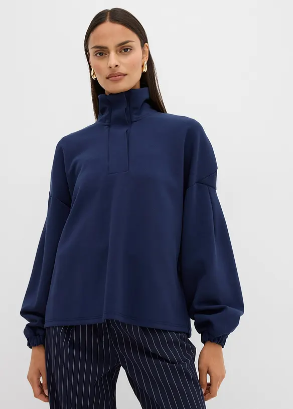 Oversized sweatshirt av scuba, bonprix