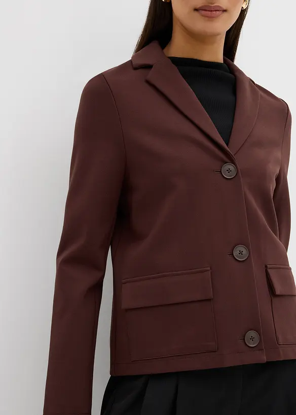 Blazer i Punto di Roma-materiale, bonprix