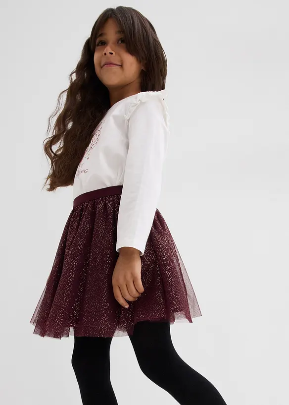 Miniskjørt i tyll, bonprix