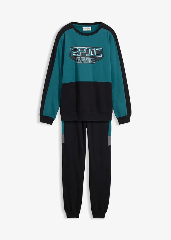 Joggedress i 100% økologisk bomull, bonprix