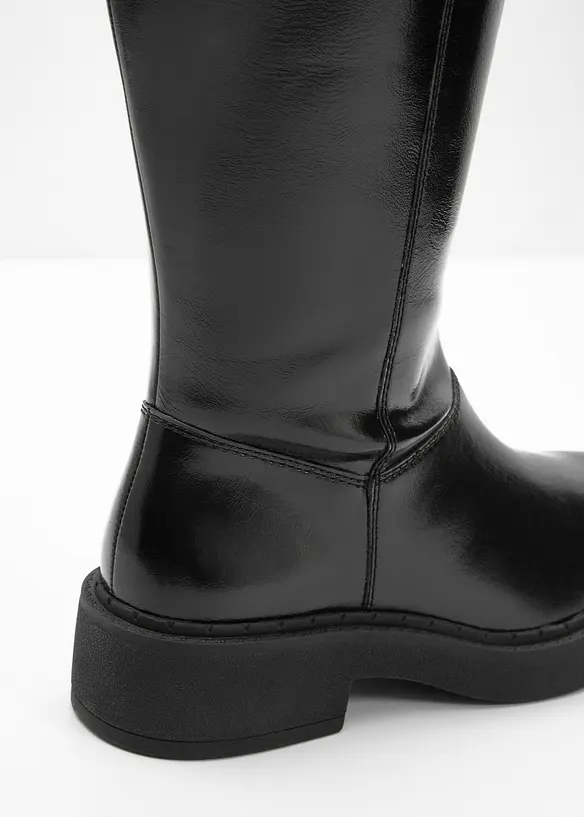 Støvletter med vidt skaft, bonprix