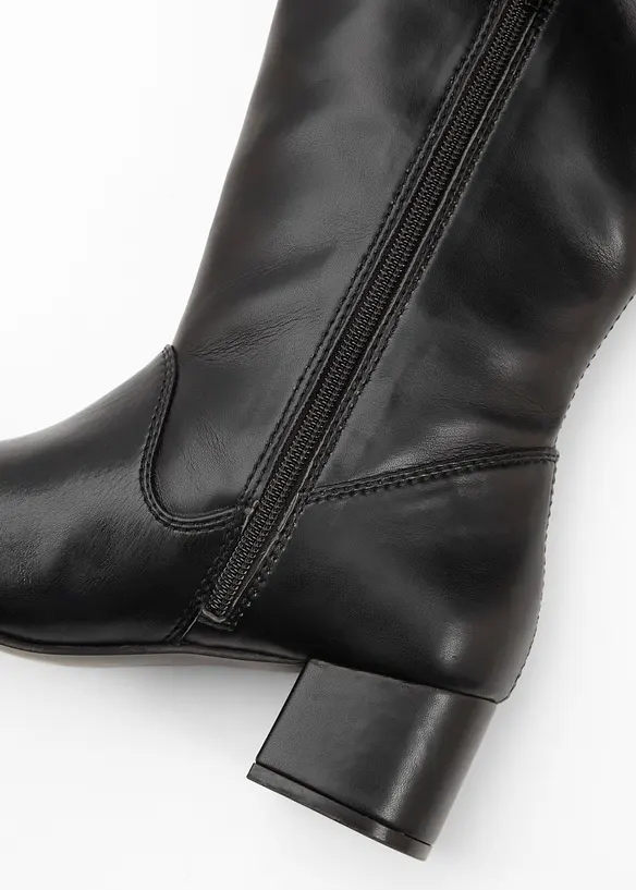 Støvletter med vidt skaft, bonprix