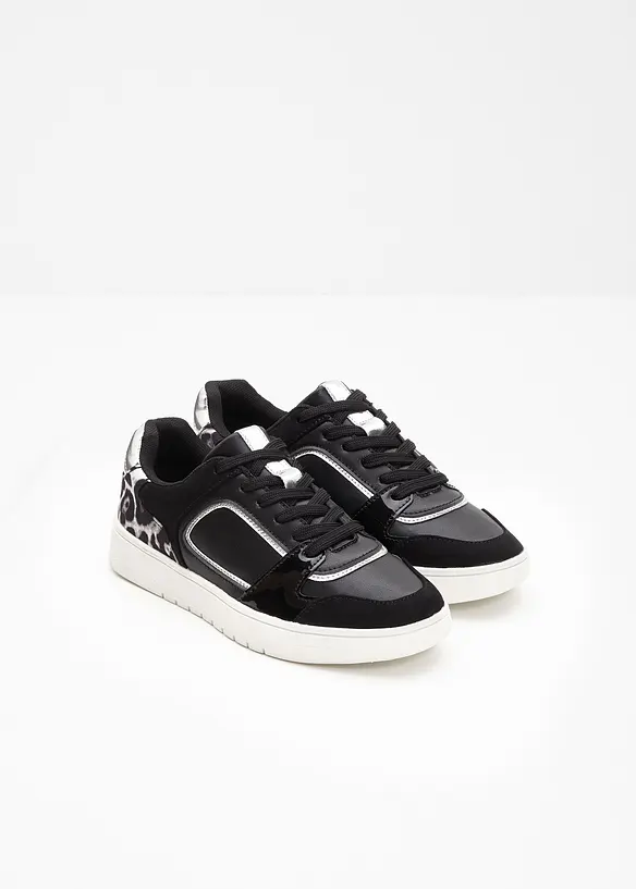 Sneakers med dyrem&oslash;nster, bonprix