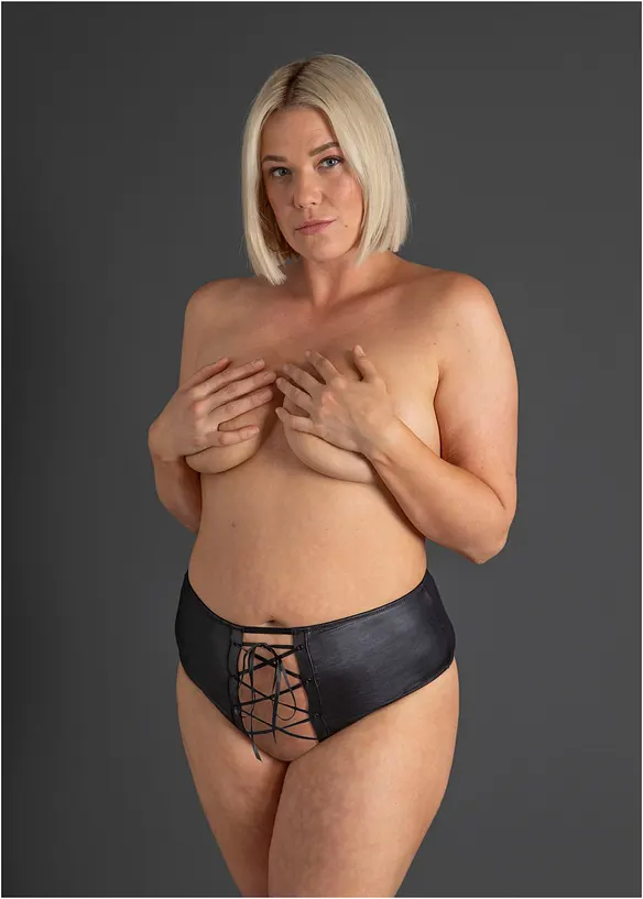 High Waist-stringtruse ouvert, bonprix