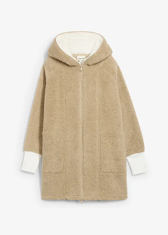 Teddy-fleecejakke, bonprix