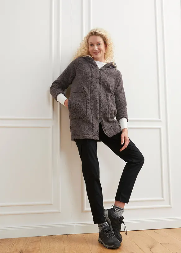 Teddy-fleecejakke, bonprix