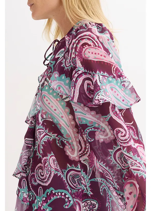 Tunika med volanger, bonprix