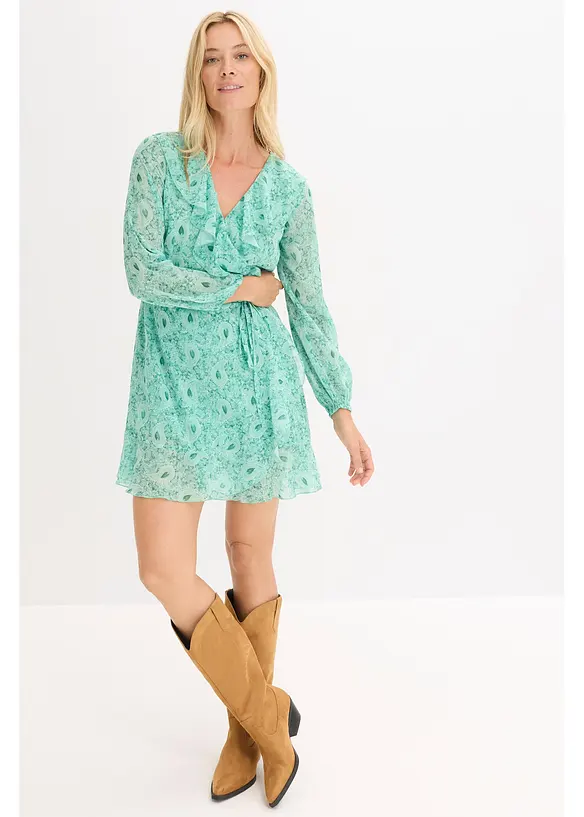 Chiffonkjole, bonprix