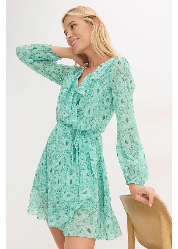 Chiffonkjole, bonprix