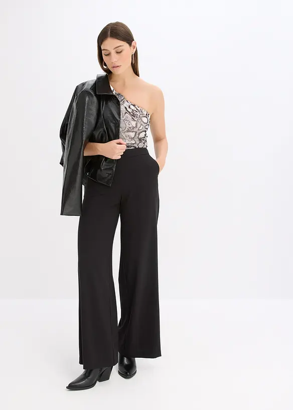 Asymmetrisk topp med cut-out, bonprix